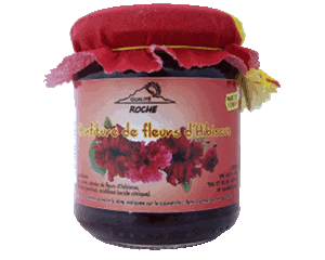 Confiture de fleurs d'hibiscus
