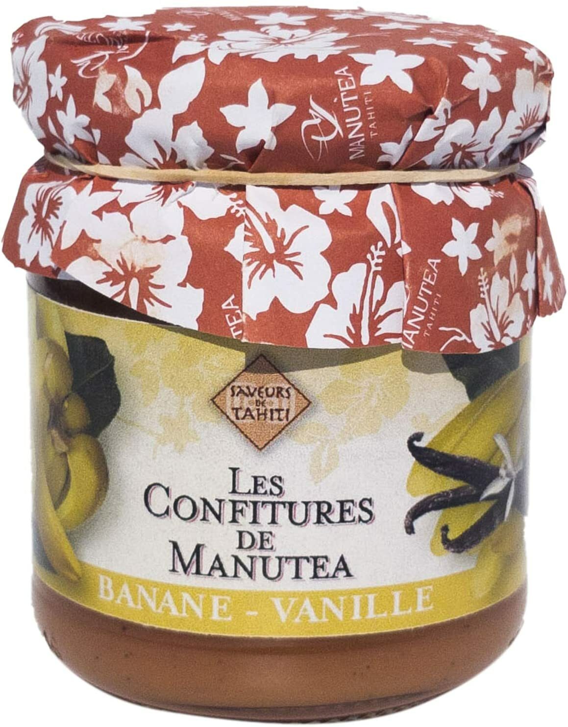 Manutea Bananen und Vanillemarmelade aus Tahiti