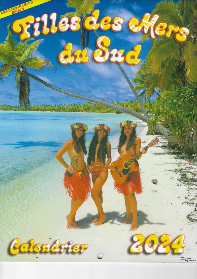 Calendar 2024 - Girls from South Seas