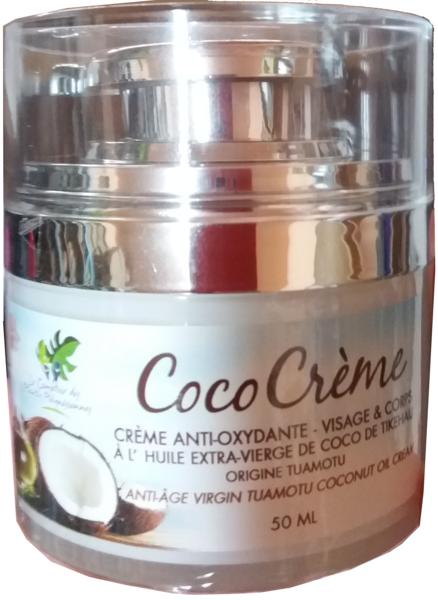 Crema di Bellezza Anti Età all'Olio Vergine di cocco di Tahiti