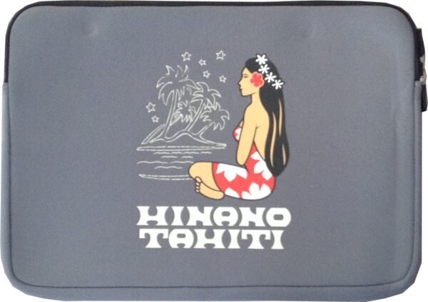 Laptop slipcase - Vahine Hinano Tahiti
