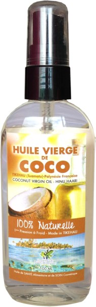 Huile vierge de coco