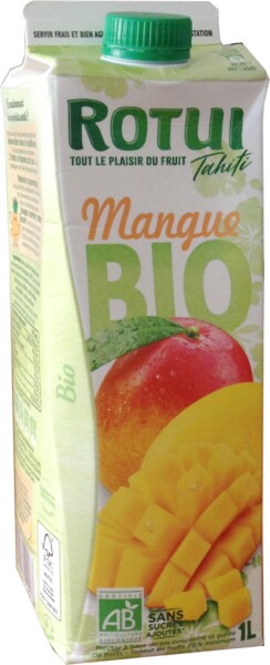 Jugo de frutas BIO - Néctar de mango