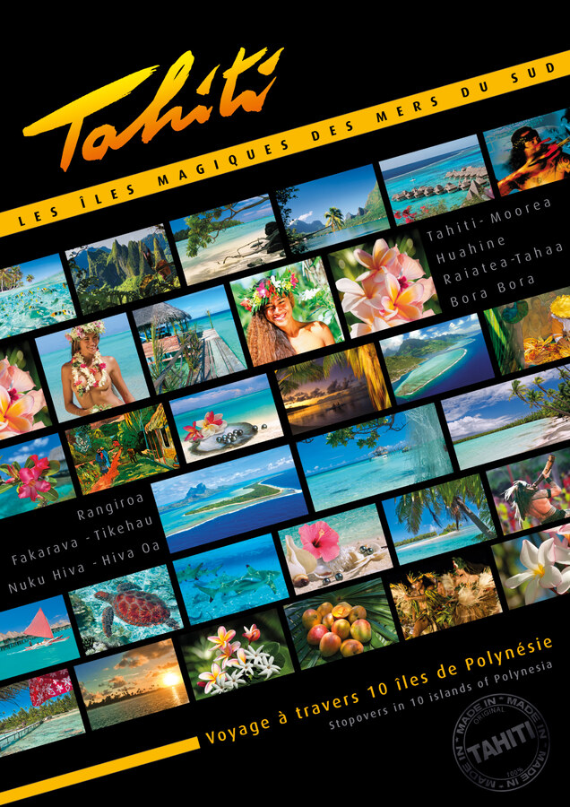 Travel booklet in Polynesia