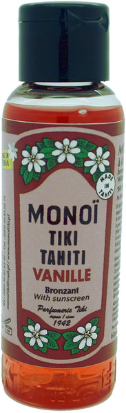 Monoi de Tahiti Abbronzante 60ml - Vaniglia