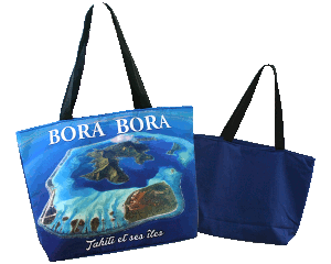 Printed Bag - Bora Bora island