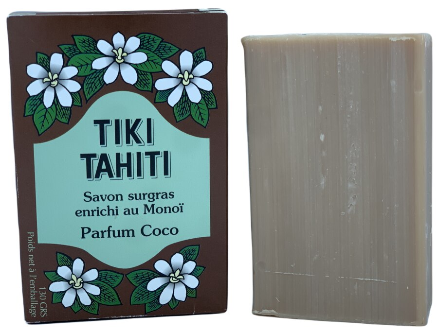 Monoi Tahiti Coco (Coconut fragrance) Bar Soap - Tiki