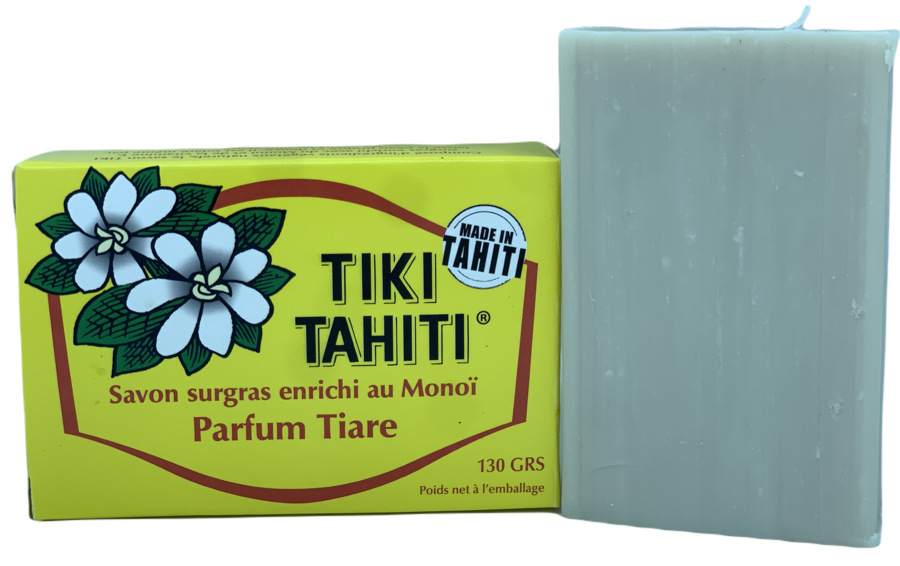Sapone Monoi di Tahiti profumato con il fiore di Tiare - Tiki
