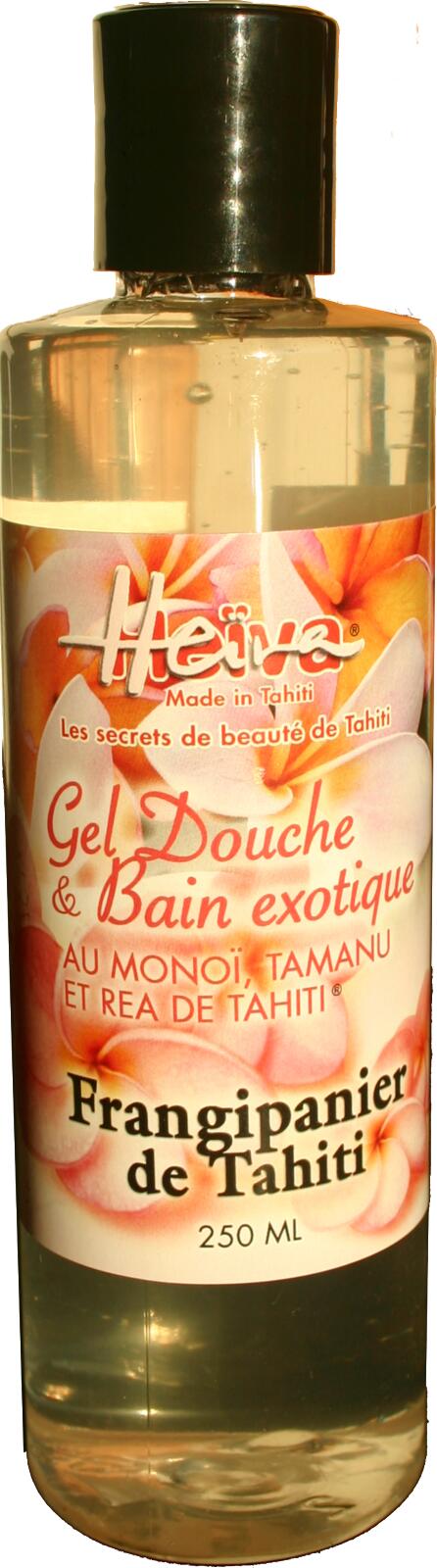 Shower Gel with Tahiti Monoi Oil and Frangipani fragrance 8.5oz