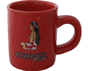 Kaffeetasse Hinano - Rot